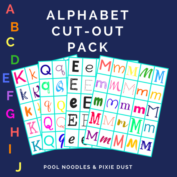 Alphabet Cut-Out Pack
