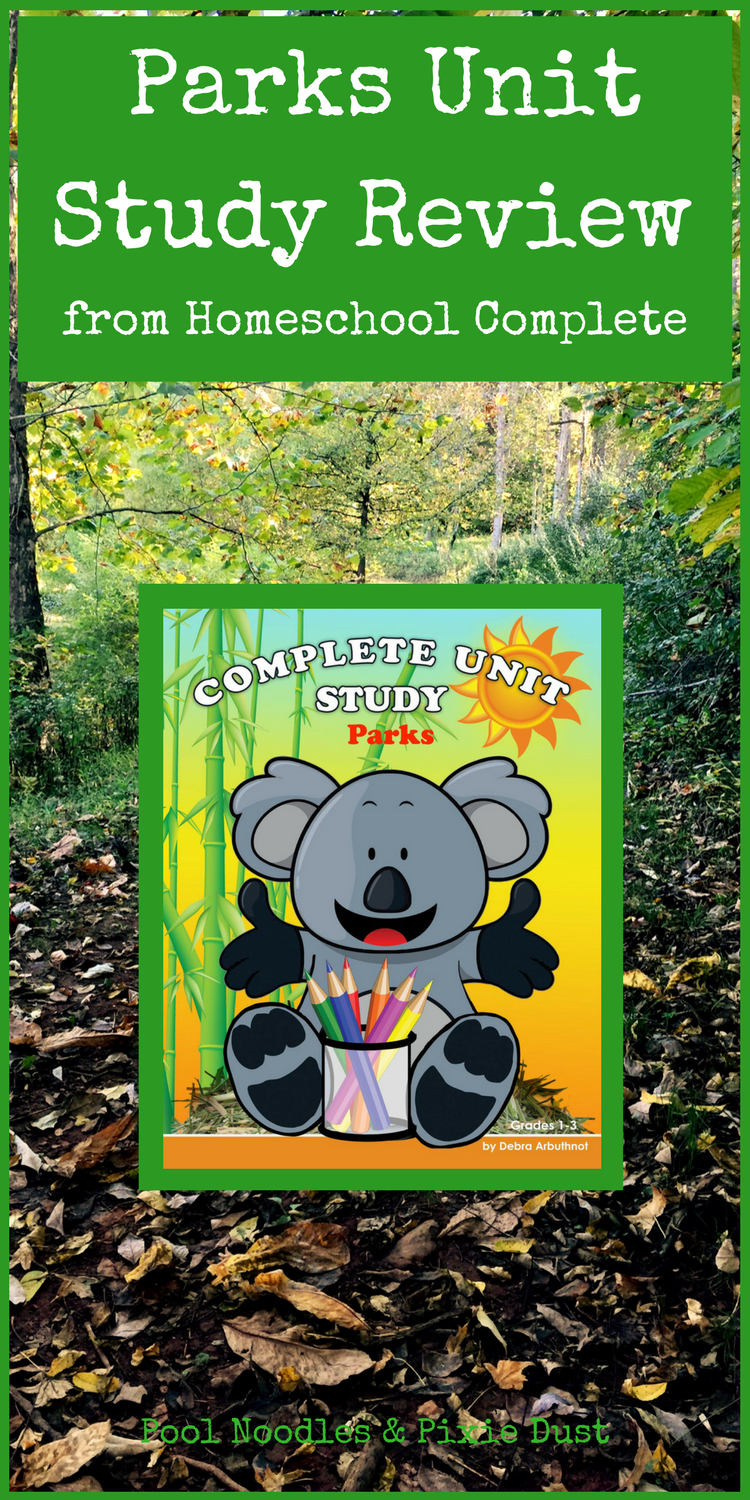 Homeschool Complete Parks Unit Study Review. Enter the one week GIVEAWAY for your chance to win this unit study for FREE! Plus get a limited time 20% off coupon code!