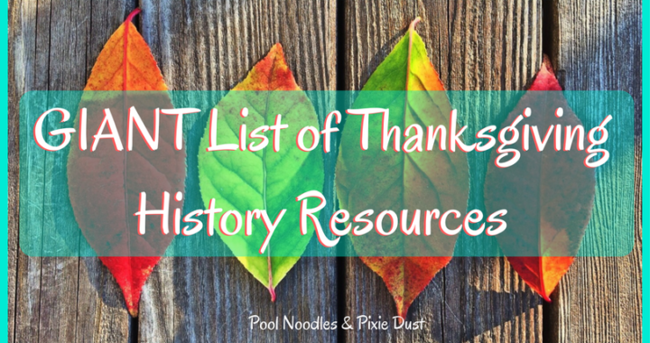 Everything you need to plan some fun learning this Thanksgiving: Links to Historical Background on the holiday, Lesson Plans, Learning about the Wampanoag, Free Printables, Crafts & Projects, Primary Resources, Vides, Games, and Virtual Tours.