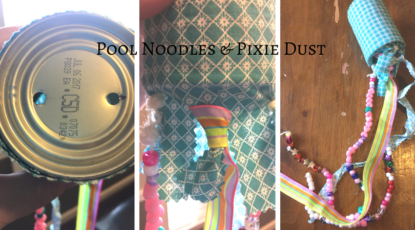 Tin Can Wind Chime Frugal STEAM and Craft Projects - Pool Noodles & Pixie Dust