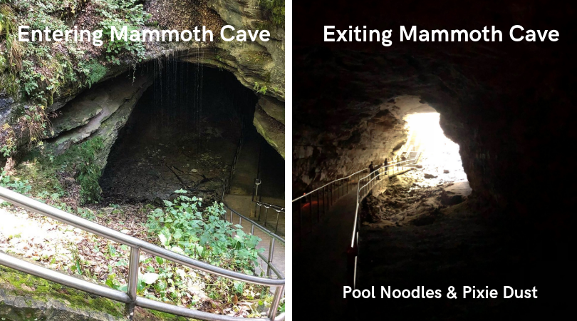 Roadschooling in Mammoth Cave National Park. Learning History & Cave Science - Pool Noodles & Pixie Dust
