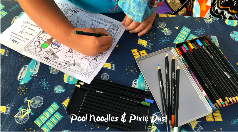 I spy Coloring Pages for Summer! - Pool Noodles & Pixie Dust