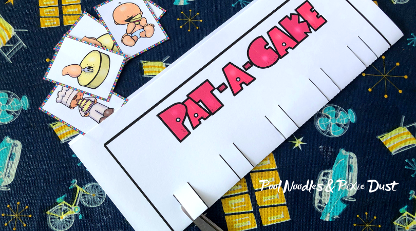 Pat-A-Cake Pop-Up Card Assembly - Pool Noodles & Pixie Dust