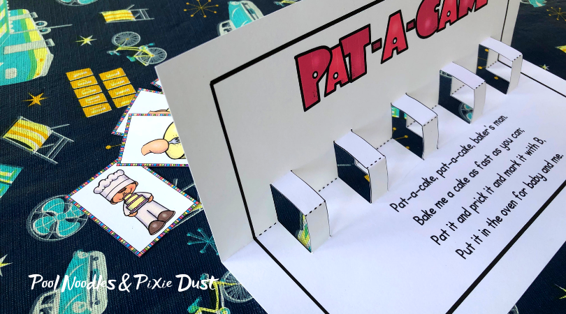 Pat-A-Cake Pop-Up Card Assembly - Pool Noodles & Pixie Dust